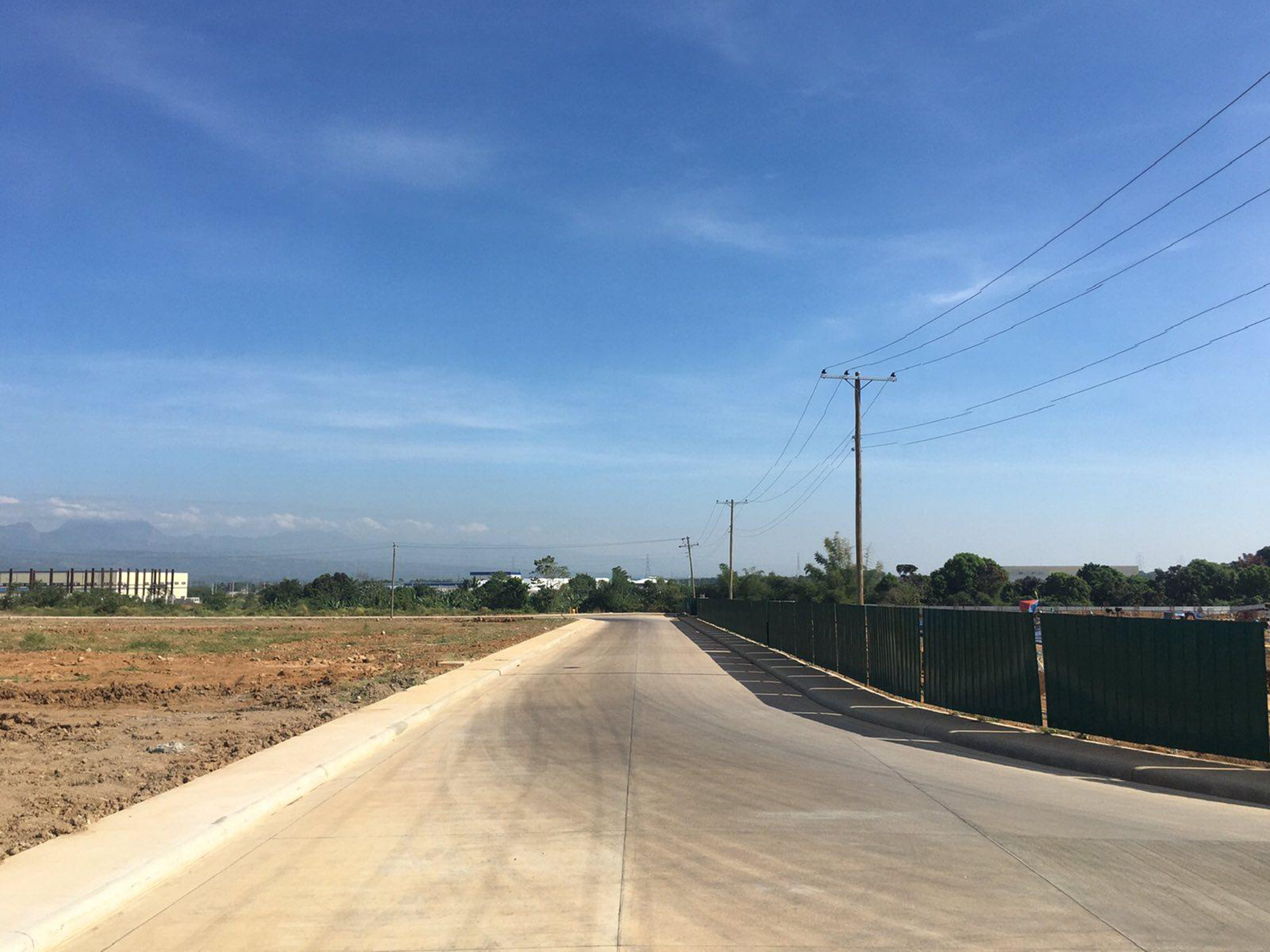 Construction Of Roadways Hermosa Ecozone Industrial Park Phase 2