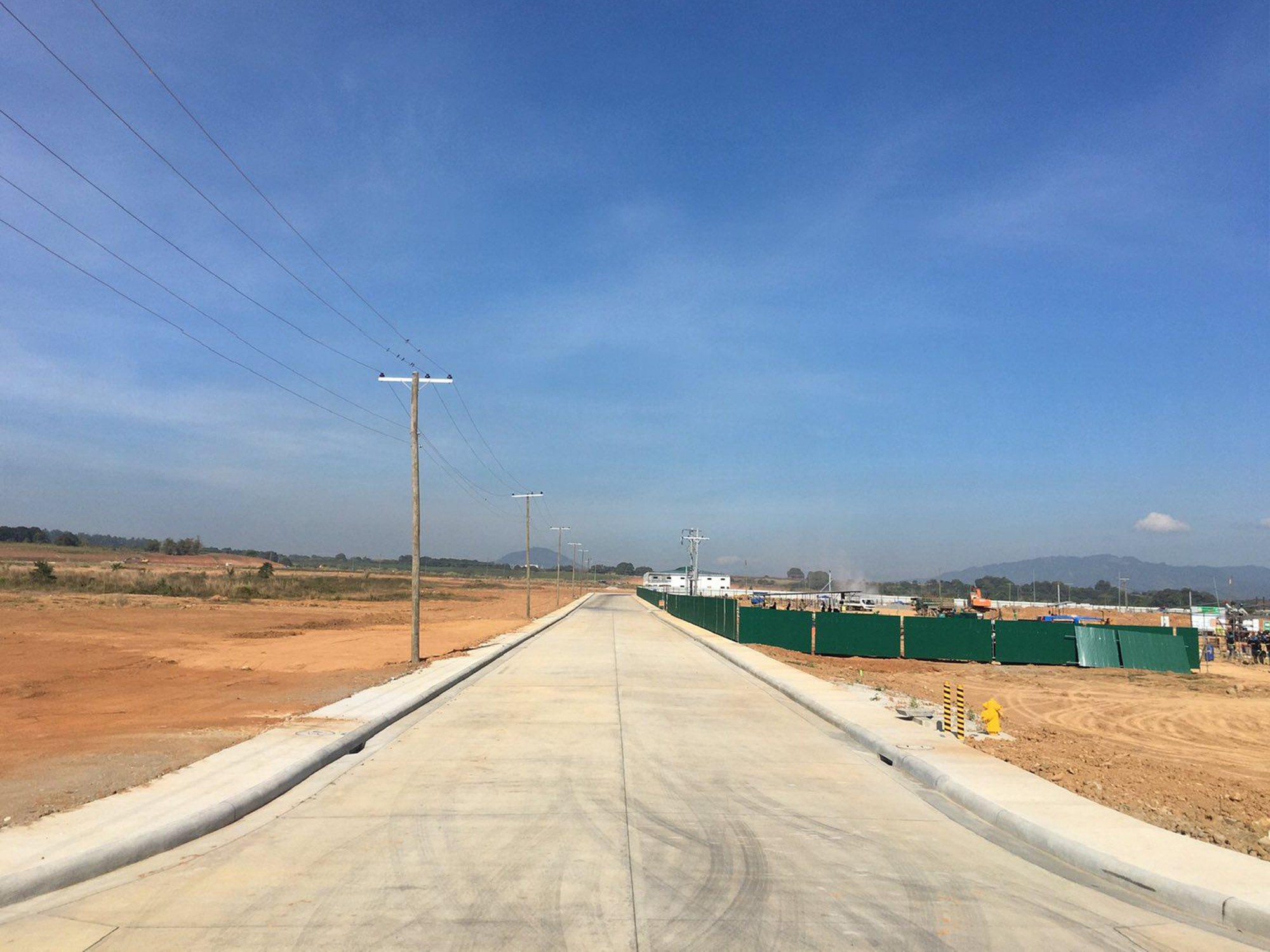 Construction Of Roadways Hermosa Ecozone Industrial Park Phase 2