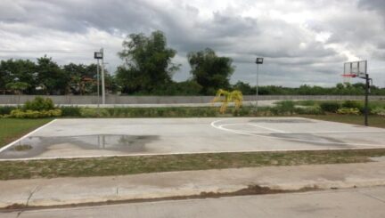 Construction of Village Basketball Court with Playground at La Aldea Fernandina Pampanga