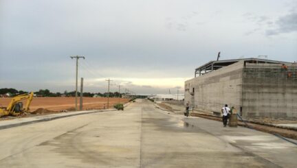 Paving of North Rd. 2 & NIA Irrigation Canal Relocation at Hermosa Ecozone Industrial Park