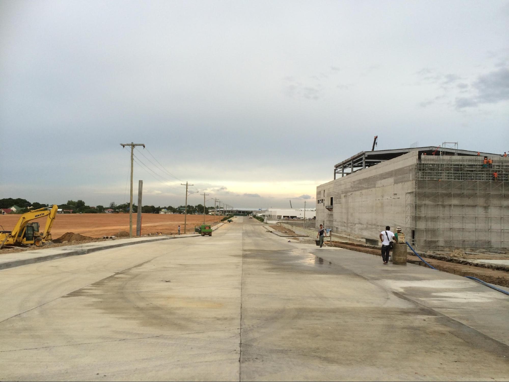 Paving of North Rd. 2 & NIA Irrigation Canal Relocation at Hermosa Ecozone Industrial Park